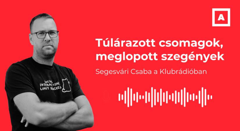 A szegények élelmiszercsomagjairól beszélt Segesvári Csaba a Klubrádióban