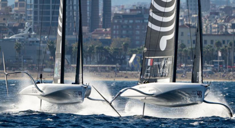 Egy futam, Alinghi győzelem a Puig Women’s America’s Cup negyedik napján