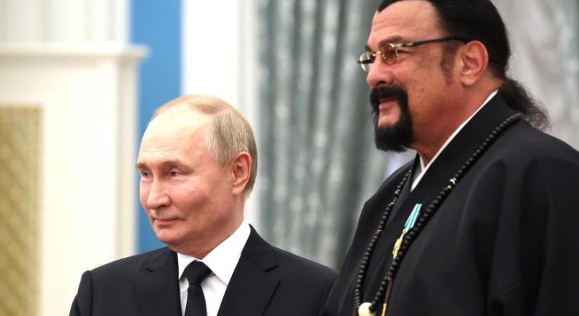 Steven Seagal bevonulna az orosz seregbe, meg is halna Vlagyimir Putyinért