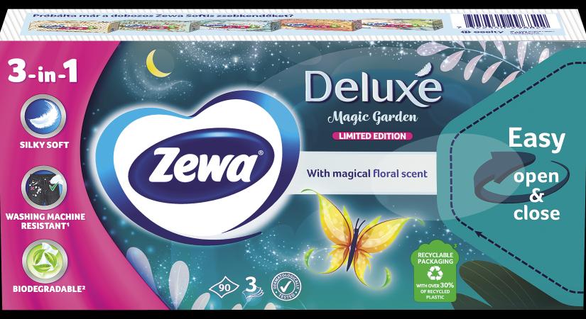 Zewa Magic Garden Limited Edition termékcsalád