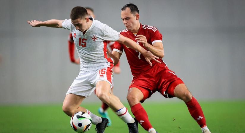 Komáromi György és Csinger Márk is szerepet kapott az U21-es csapat győzelmében