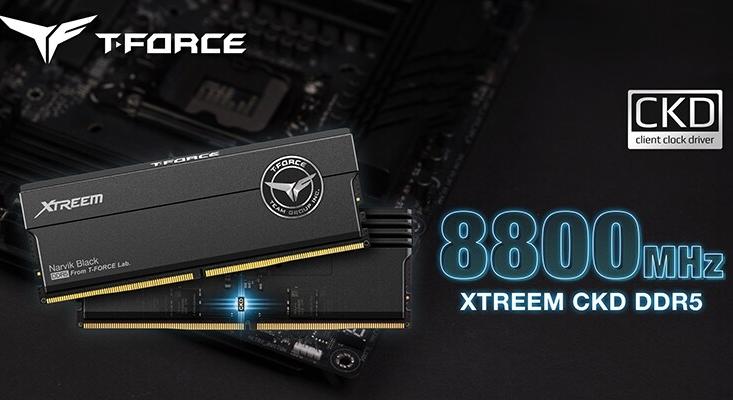 T-Force Xtreem szériás CUDIMM RAM-ok a Team Grouptól