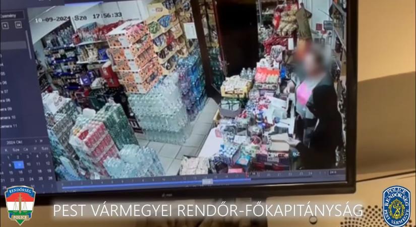 Alsógatyával a fején ment boltot rabolni Vácott a 23 éves F. Márkó, szinte azonnal elkapták (VIDEÓ)