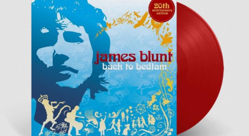 Piros vinylen is megjelent ma James Blunt jubiláló albuma