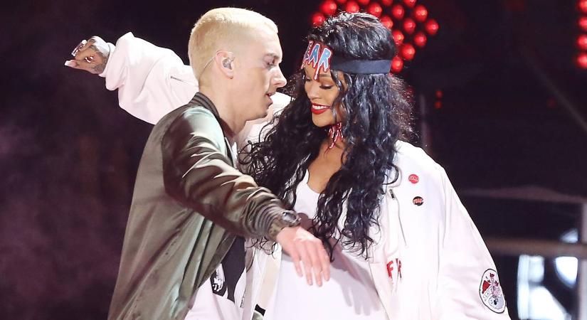 Eminem bocsánatot kér Rihannától, amiért annak idején a nőverő Chris Brown mellett állt ki
