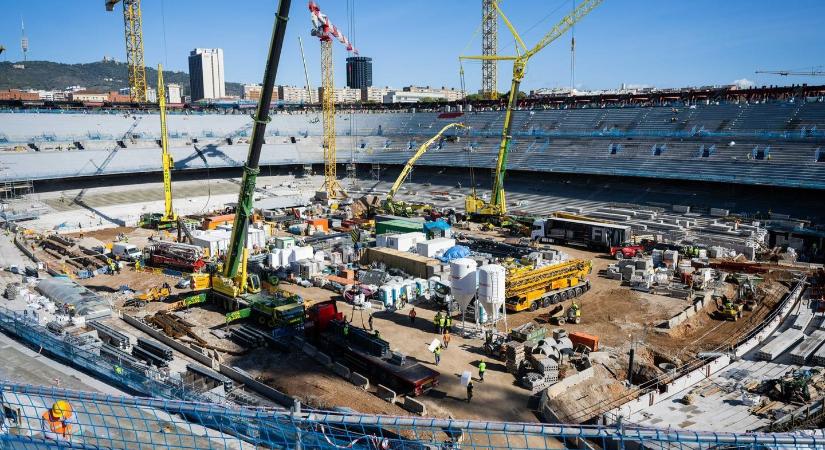 Összeverekedtek a vendégmunkások a Camp Nou építésén