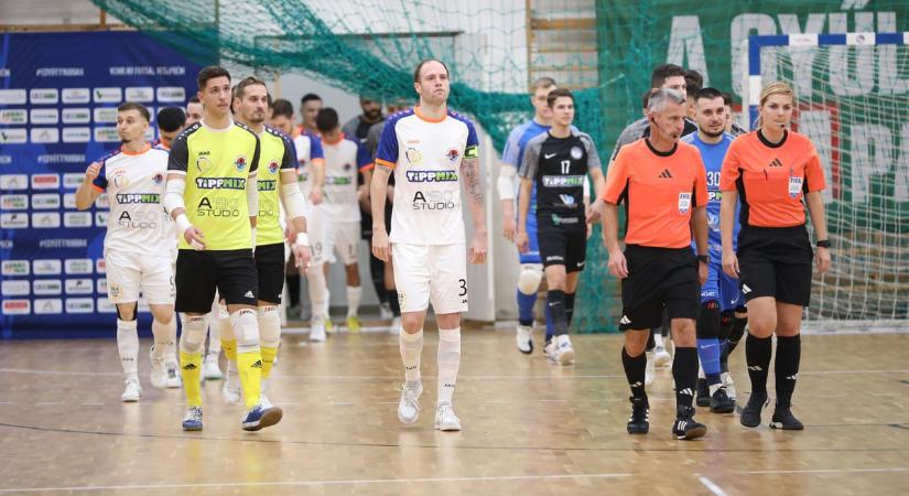 Megint alulmaradt a veszprémi futsalcsapat