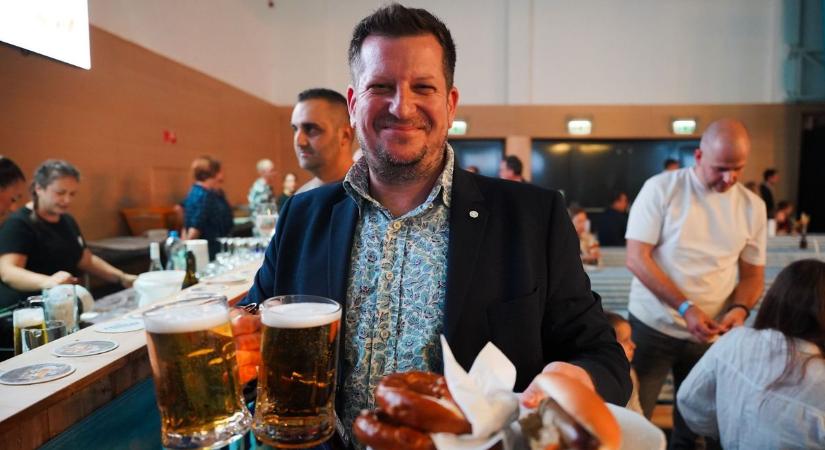 Oktoberfest a győri Audi-iskolában – német sörök, bajor zene várta a vendégeket – Fotók