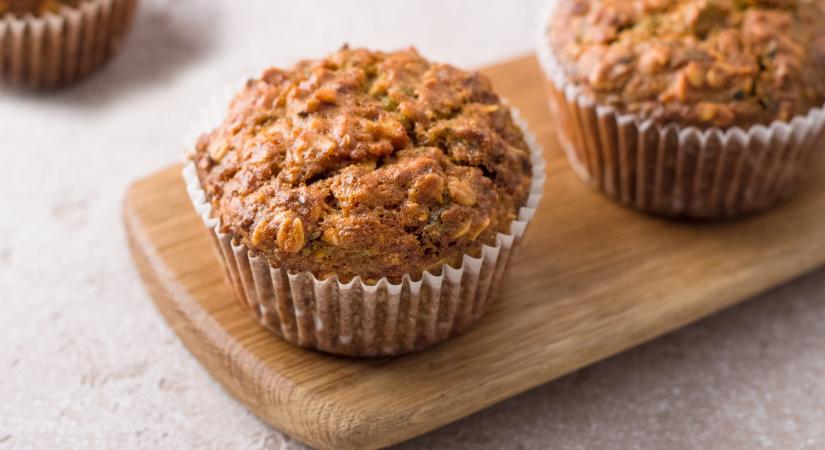 Teljes értékű, gluténmentes sütőtökös muffin: így használd fel a maradék sütőtököt