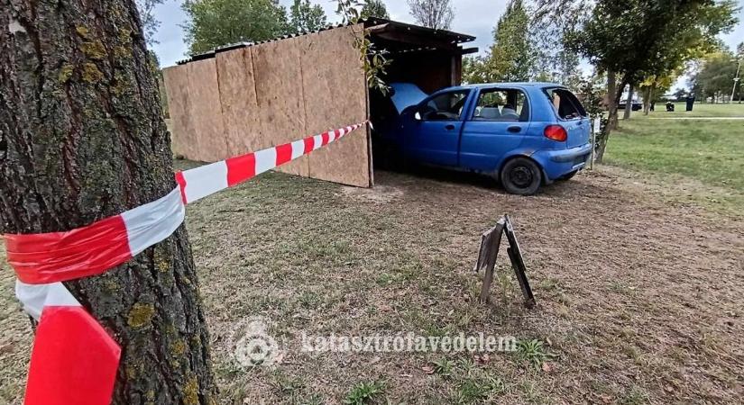 Kigyulladt akkumulátor - gyakorlatoztak a katasztrófavédők