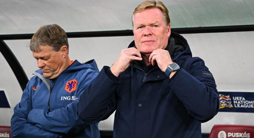 „Ez frusztráló, nem értem” – Ronald Koeman nem volt elégedett a bíráskodással Budapesten