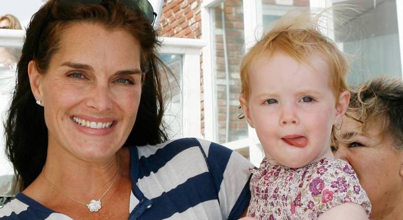 Brooke Shields 18 éves lányától leesik az állad: a gyönyörű Grierből modell lett