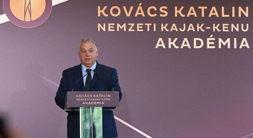 Orbán Viktor: tartani kell a lépést a világ élvonalával a sportlétesítmények minőségében is (videó)