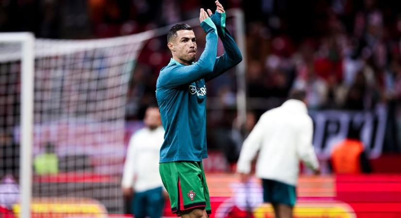 Ronaldo nem tud leállni, újra gólt szerzett a válogatottban