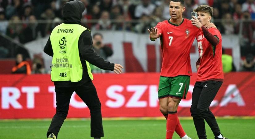 Cristiano Ronaldo immár 133. válogatott gólnál tart