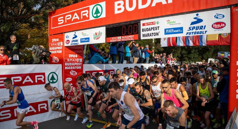 Mintegy 30 ezer ember futott végig Budapesten: ilyen volt a 39. Spar Budapest Maraton Fesztivál – fotók