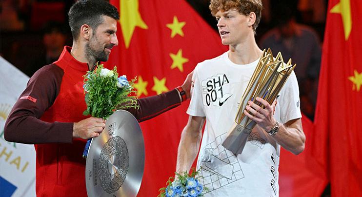 Jannik Sinner legyőzte Novak Djokovicot, és megszerezte a Shanghai Masters címet