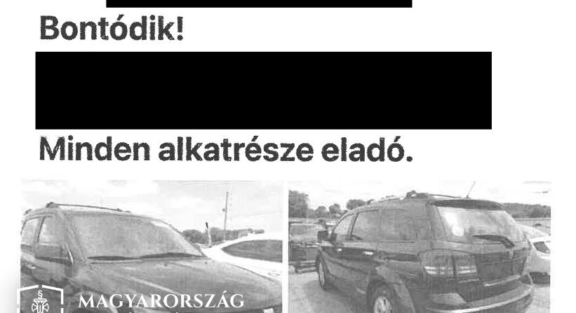 „Bontódik! Minden alkatrésze eladó” – így húzta le áldozatait a csaló