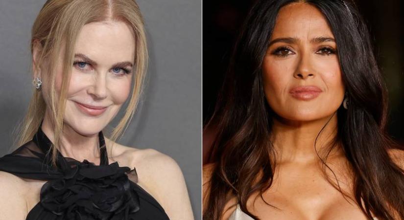 Nicole Kidman a kamerák előtt lökte el magától Salma Hayeket: durva, mit szólt be neki