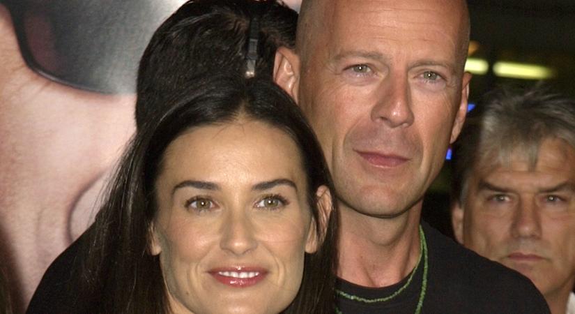 Demi Moore szívbe markoló híreket osztott meg a nagybeteg Bruce Willis állapotáról