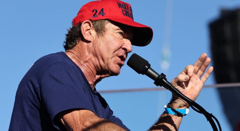 Dennis Quaid Reaganhez hasonlította Trumpot, aki az ő kedvenc elnöke a 21. században