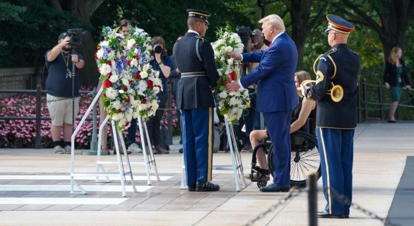 Becsület érdeméremmel kitüntetett hősök állnak Trump mellé az elnökválasztáson