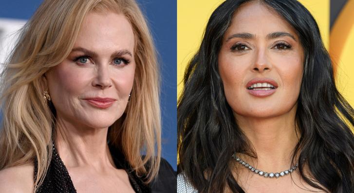 Futótűzként terjed a videó, amelyen Nicole Kidman ellöki magától Salma Hayeket, majd be is szól neki