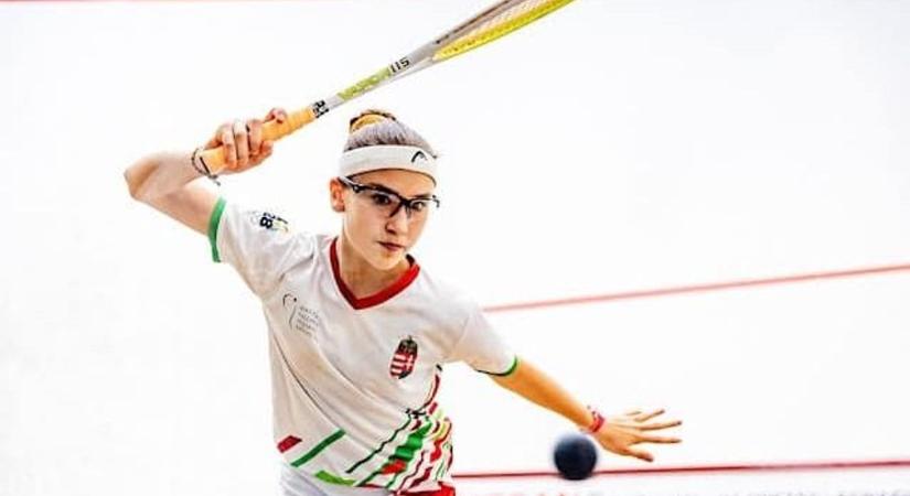 Egri Squash SE: Kun Krisztina ismét nemzetközi versenyen állhatott dobogóra