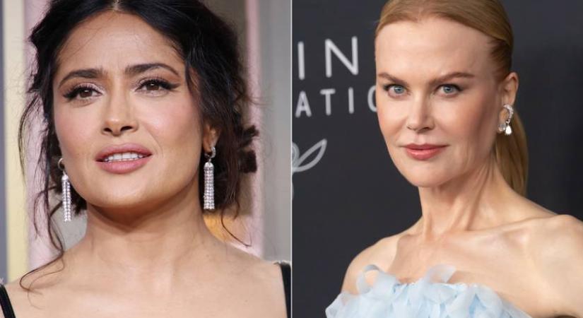 Kiderült, Nicole Kidman és Salma Hayek összebalhéztak-e: botrányos videójuk láttán a rajongók számonkérték őket