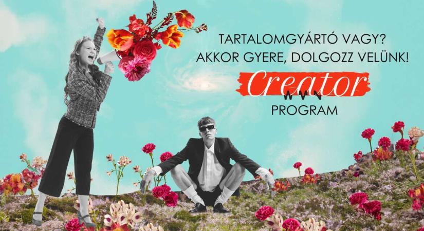 Tartalom-előállító vagy? Akkor gyere, dolgozzunk együtt!