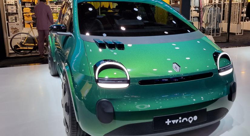 Élőben is remekül fest az elektromos Renault Twingo