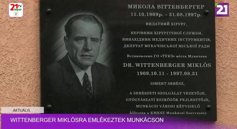 Aktuális (2024.10.15) - Wittenberger Miklósra emlékeztek Munkácson (videó)