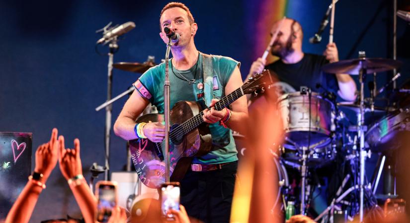 Újabb rekordot dönt meg a Coldplay