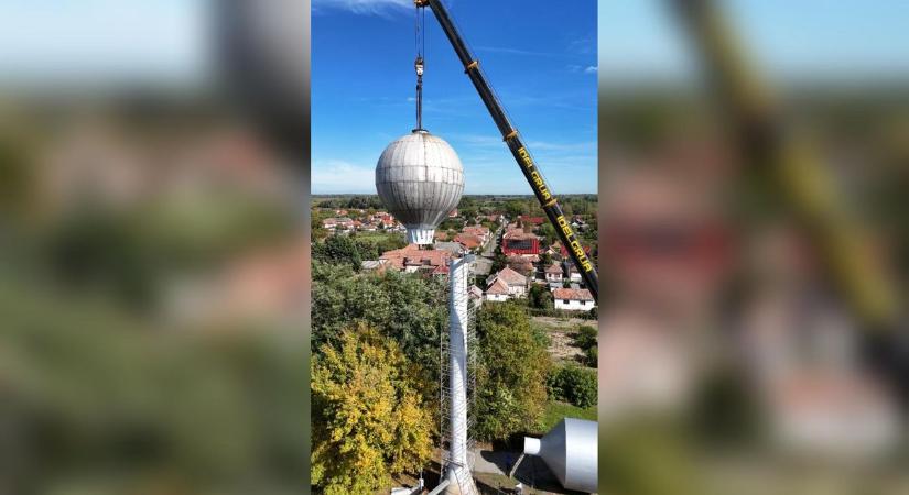 Felújítják a víztornyot, éjszakánként vízhiányra kell számítani Csengődön