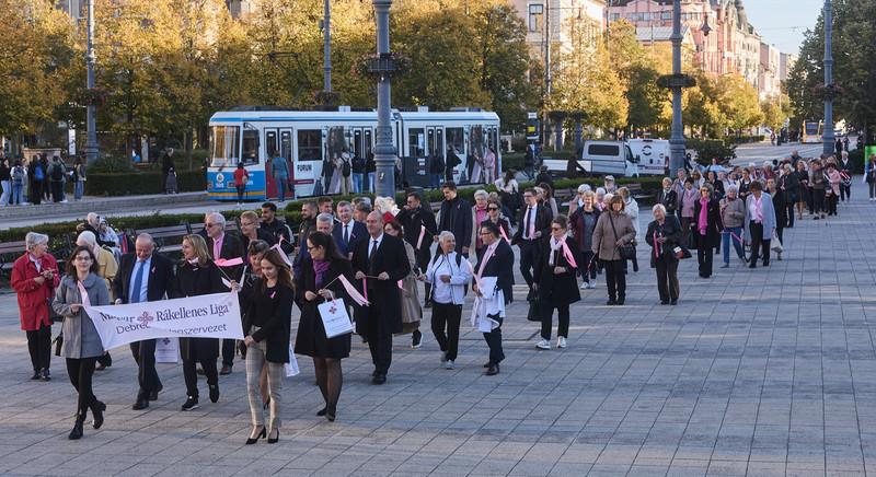 Rózsaszín sétával hívták fel a figyelmet az egyik leggyakoribb súlyos betegségre