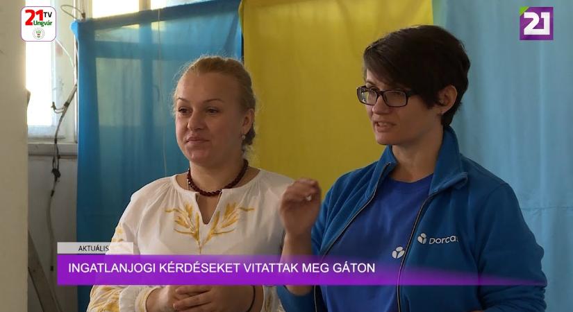 Aktuális (2024.10.15) - Ingatlanjogi kérdéseket vitattak meg Gáton (videó)