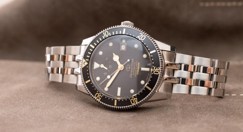 Orient Star titán búvár – M42 Diver 1964 2nd Edition F6 Date 200m Titanium!