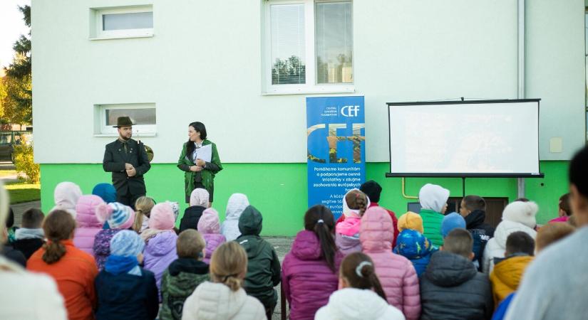 Iskolai interaktív előadás a vadászatról