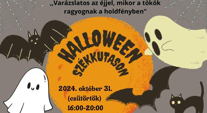 Félelmetes kompánia kel útra Székkutason Halloween estéjén