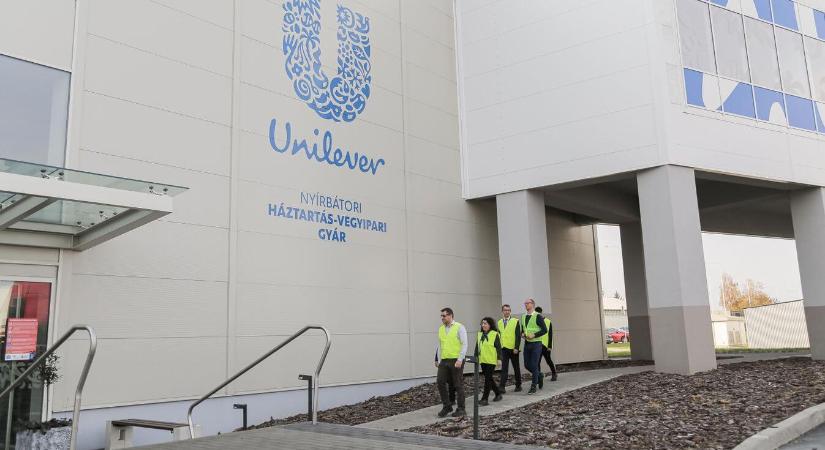 AZ UNILEVER 75 MILLIÓ EURÓ ÉRTÉKBEN FEKTET BE NYÍRBÁTORBAN