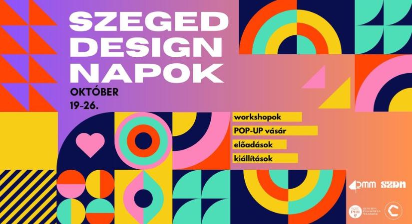 Több mint negyven programmal érkezik a Szeged Design Napok