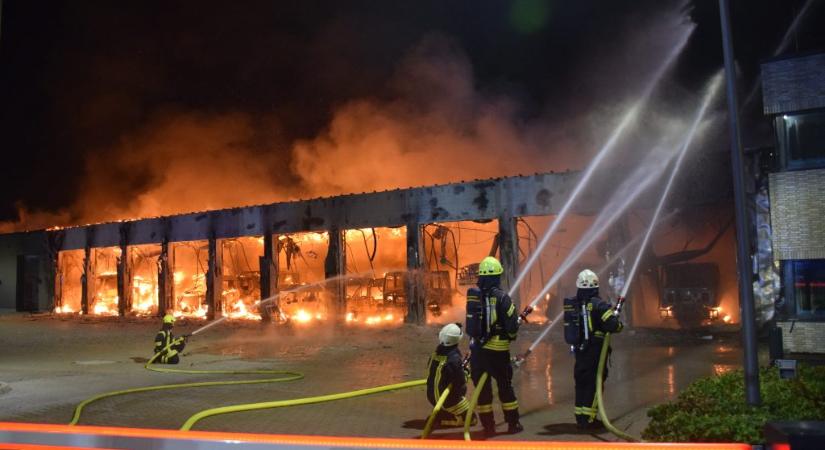 Leégett egy német tűzoltóság: idén adták át, tűzjelző nélkül