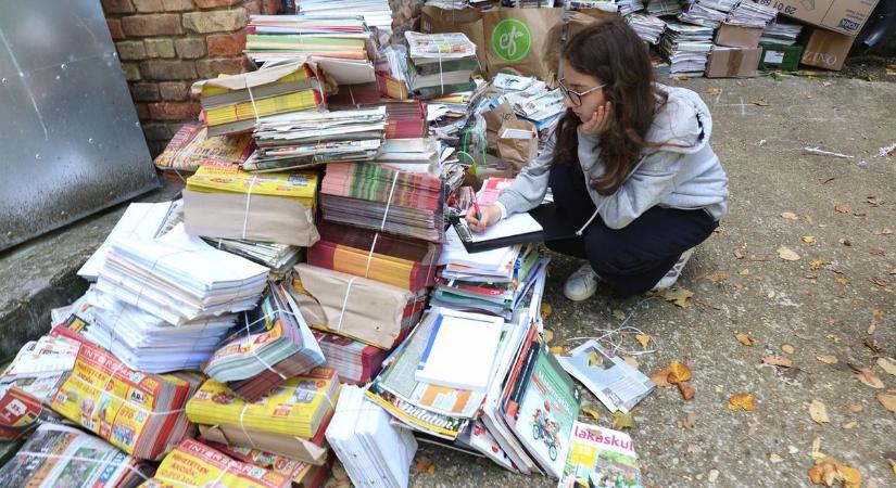 Papírgyűjtést tartanak a hajdú-bihari településen