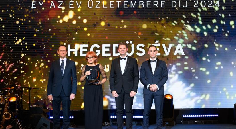 Hegedüs Éva az Év Üzletembere