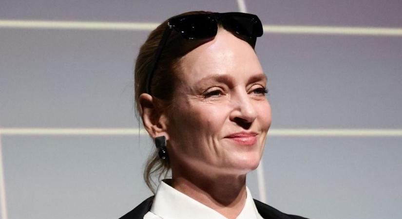 Uma Thurman szája a már-már kultikussá vált budapesti bisztróban húzódott mosolyra