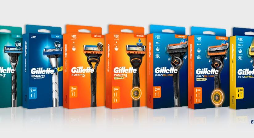 Nem csak a fogyasztók díjazták a Gillette új csomagolását