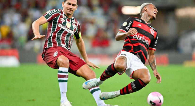 Campeonato Brasileiro: a kiesés elől menekülő Fluminense nyerte a riói rangadót – videóval