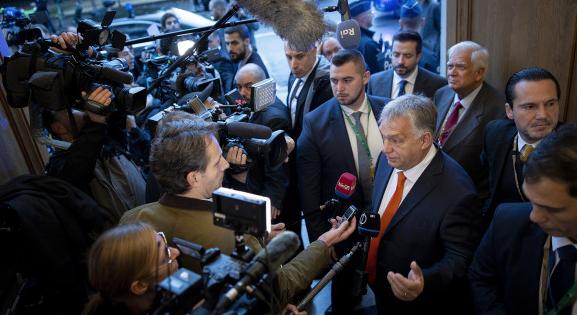 Ellopták Orbán Viktor brüsszeli show-ját - és nem is akárkik