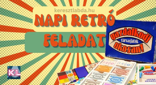 Napi retró feladat: Lássuk, emlékszel még?