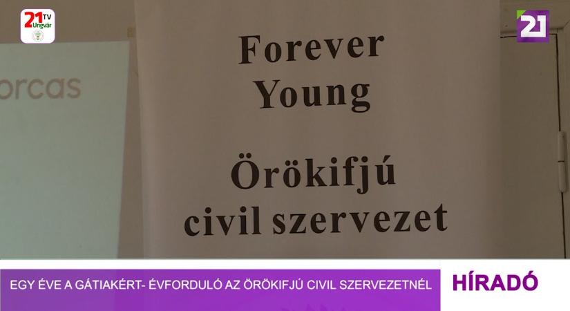 Egy éve a gátiakért - évforduló az Örökifjú civil szervezetnél (videó)